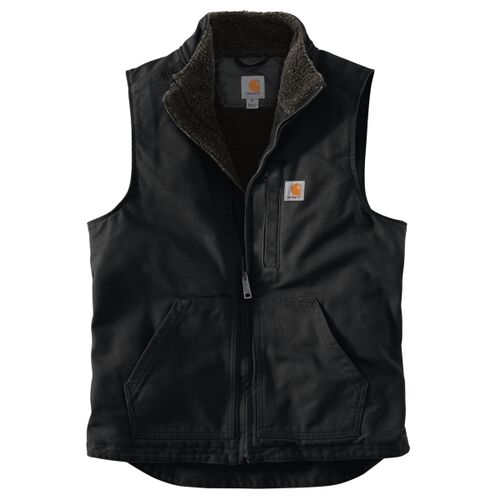 Sherpa Lined Mock Neck Vest Thumbnail