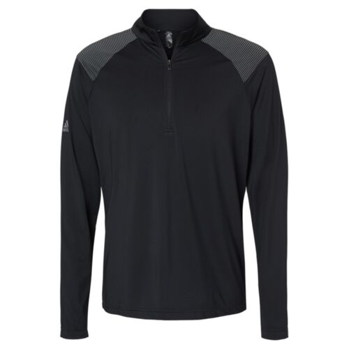 Men's Ultimate365 Lightweight Shoulder Stripe Quarter-Zip Pullover Thumbnail