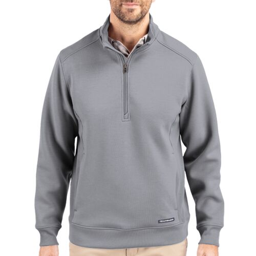 Cutter & Buck Roam Eco Recycled Quarter Zip Mens Pullover Thumbnail