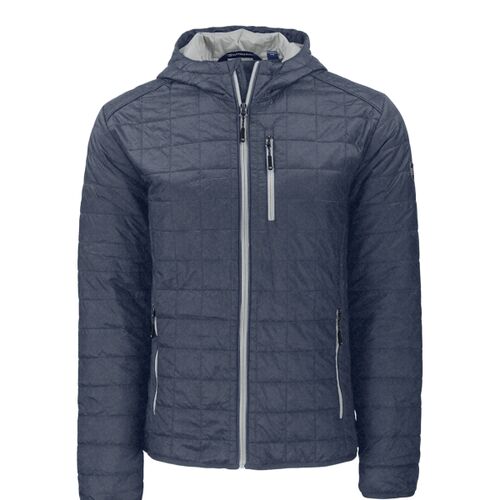 Cutter & Buck Rainier Primaloft Eco Mens Full Zip Hooded Jacket Thumbnail