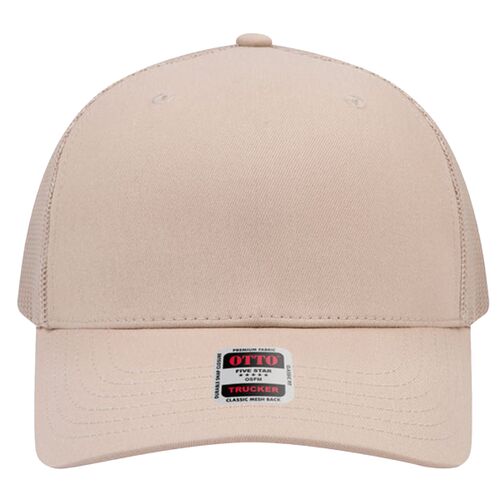 OTTO CAP Seamless 6 Panel Mid Profile Mesh Back Trucker Hat Thumbnail