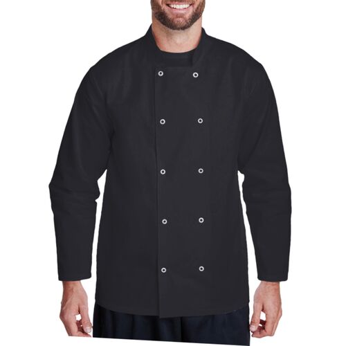 Unisex Ten Studded Front Chef Coat Thumbnail