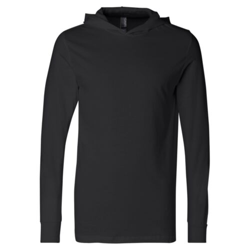 Unisex Jersey Hooded Long Sleeve Tee Thumbnail