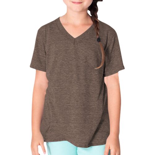 TR156 Toddler Tri-Blend V-Neck T-Shirt Thumbnail