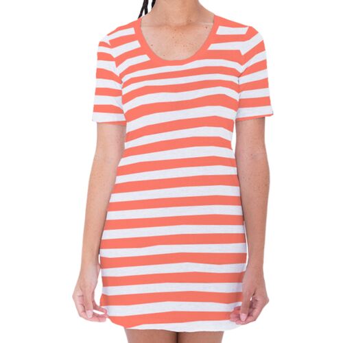 RSA2314 Fine Jersey S/S Crew Neck T-Shirt Dress Thumbnail