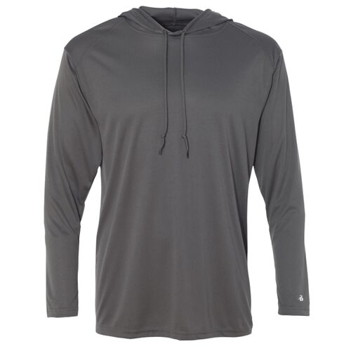 Unisex B-Core Hooded Long Sleeve T-Shirt Thumbnail