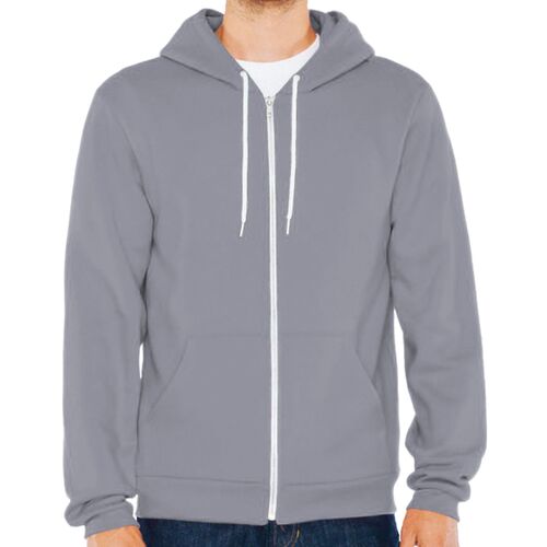 Unisex USA-Made Flex Fleece Full-Zip Hoodie Sweatshirt Thumbnail