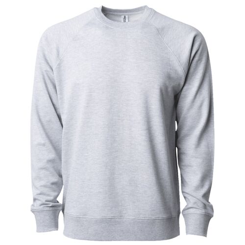 Unisex Icon Lightweight Loopback Terry Crewneck Sweatshirt Thumbnail