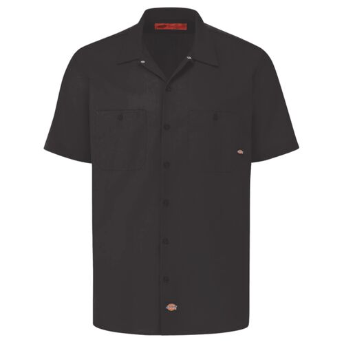 Men's Tall Industrial Short Sleeve Work Shirt Thumbnail