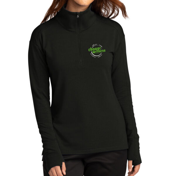 GPISD Wellness - Ladies Sport Wick ® Flex Fleece 1/4 Zip Thumbnail