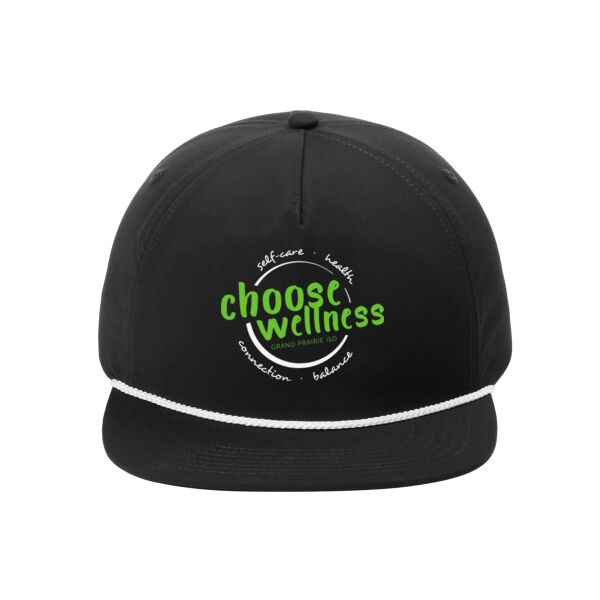 GPISD Wellness - 5 Panel Poly Rope Cap Thumbnail