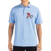 Cutter & Buck Virtue Eco Pique Tile Print Recycled Mens Polo Thumbnail