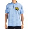 Cutter & Buck Virtue Eco Pique Tile Print Recycled Mens Polo Thumbnail
