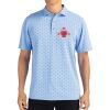 Cutter & Buck Virtue Eco Pique Tile Print Recycled Mens Polo Thumbnail