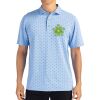Cutter & Buck Virtue Eco Pique Tile Print Recycled Mens Polo Thumbnail