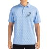Cutter & Buck Virtue Eco Pique Tile Print Recycled Mens Polo Thumbnail