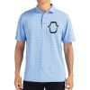 Cutter & Buck Virtue Eco Pique Tile Print Recycled Mens Polo Thumbnail