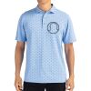 Cutter & Buck Virtue Eco Pique Tile Print Recycled Mens Polo Thumbnail