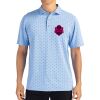 Cutter & Buck Virtue Eco Pique Tile Print Recycled Mens Polo Thumbnail