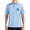 Cutter & Buck Virtue Eco Pique Tile Print Recycled Mens Polo Thumbnail