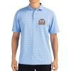 Cutter & Buck Virtue Eco Pique Tile Print Recycled Mens Polo Thumbnail