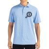 Cutter & Buck Virtue Eco Pique Tile Print Recycled Mens Polo Thumbnail