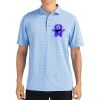 Cutter & Buck Virtue Eco Pique Tile Print Recycled Mens Polo Thumbnail