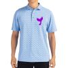 Cutter & Buck Virtue Eco Pique Tile Print Recycled Mens Polo Thumbnail