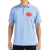 Cutter & Buck Virtue Eco Pique Tile Print Recycled Mens Polo Thumbnail