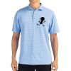 Cutter & Buck Virtue Eco Pique Tile Print Recycled Mens Polo Thumbnail