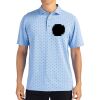 Cutter & Buck Virtue Eco Pique Tile Print Recycled Mens Polo Thumbnail