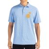 Cutter & Buck Virtue Eco Pique Tile Print Recycled Mens Polo Thumbnail